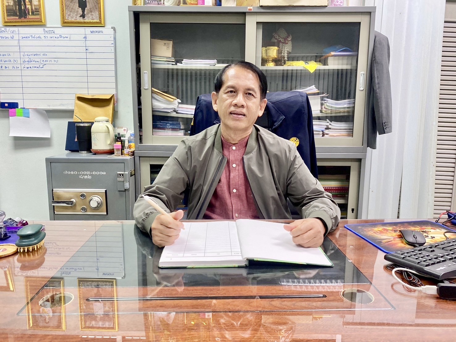 ﻿รองอธิบดีกรมบังคับคดี ลงพื้นที่ตรวจเยี่ยมสำนักงานบังคับคดีจังหวัดศรีสะเกษ